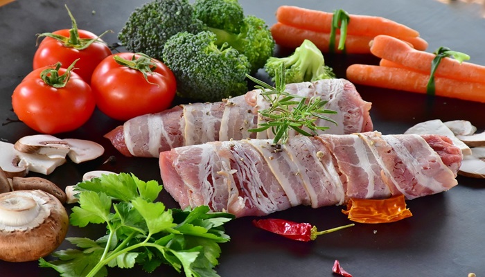 Productos del cerdo y vida saludable