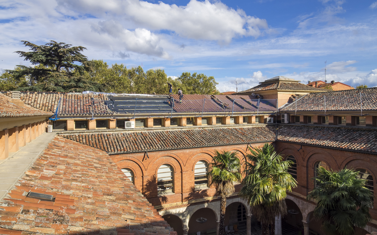 Cubierta Biblioteca Junta Castilla y León